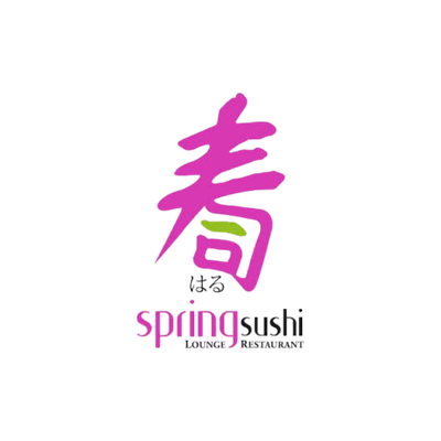 Spring Sushi logo, Food & Beverage client of Andjoe Marketing